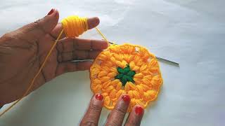 Crochet Thalposh Design Part - 1 ǀǀ Make It Easy With Sunayana