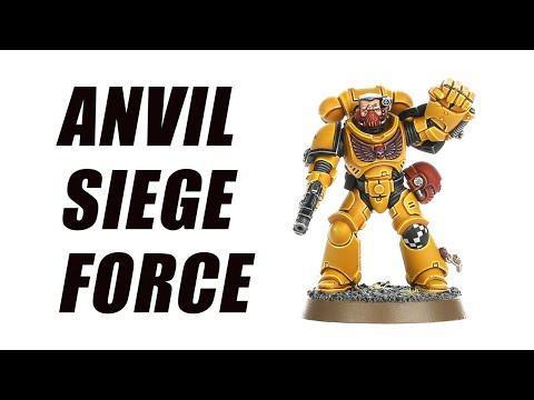 Видео: Анализ кодекса Space Marines 10th, детачмент Anvil Siege Force