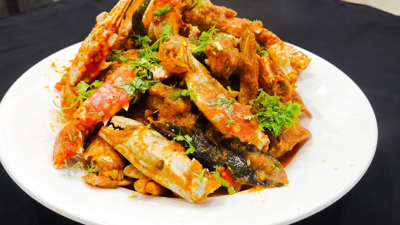 CRAB MASALA CURRY!! Restaurant style crab curry