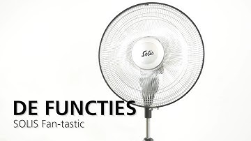Solis Fan-Tastic Ventilator (type 750) - functie uitleg