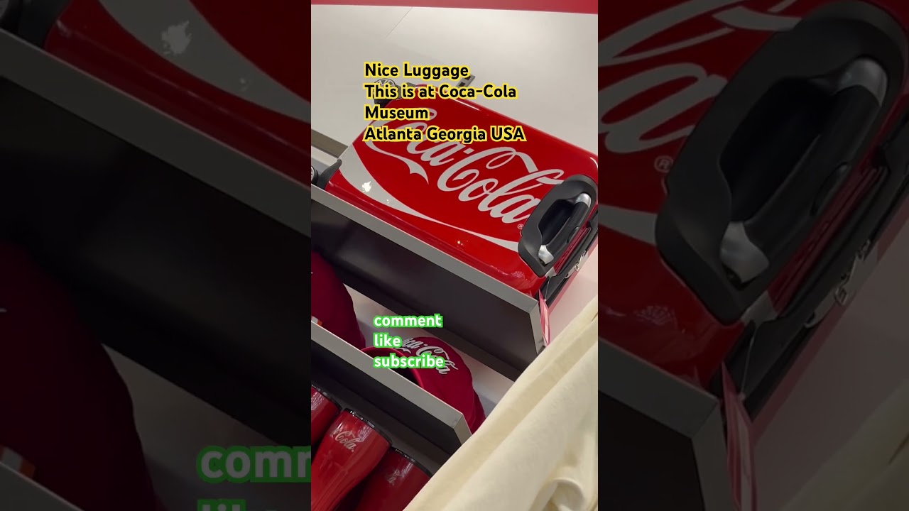 Life Vlog! Nice Coca-cola luggage 