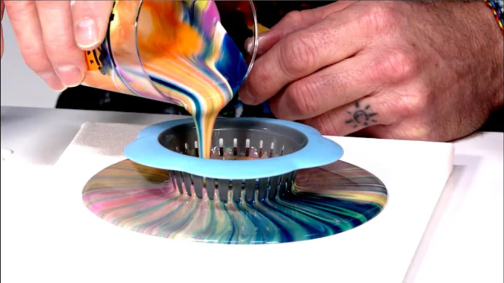 Tutorial : Liquitex POURING MEDIUM  Demonstration