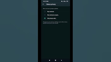 whatsapp status hide kaise kare || How to hide whatsapp status || #shorts #whatsappstatus