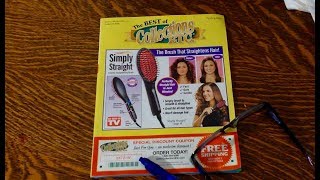 Angela Bright browsing thru Collections Etc. Mail Order Catalog evening relaxation Quiet ASMR