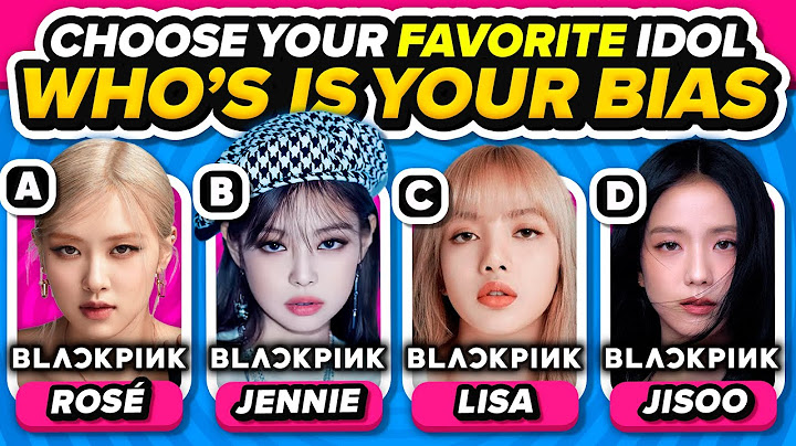 WHO'S IS YOUR BIAS? 😍💖 Choose Your Favorite Kpop Idol | KPOP GAME