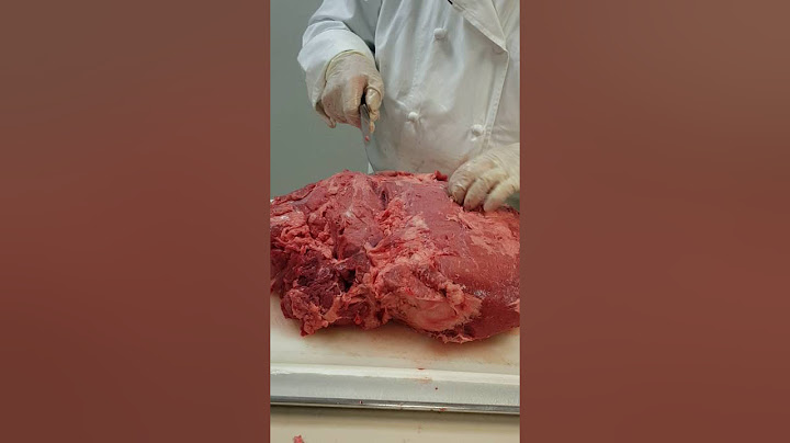 How to Break Down A Beef Inside Round
