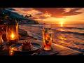 🌅 Tropical Sunset Chill Lounge 4K | Smooth House &amp; Ocean Relaxation Vibes