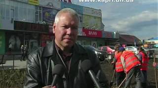 В Покровске продолжается высадка роз (ВИДЕО)