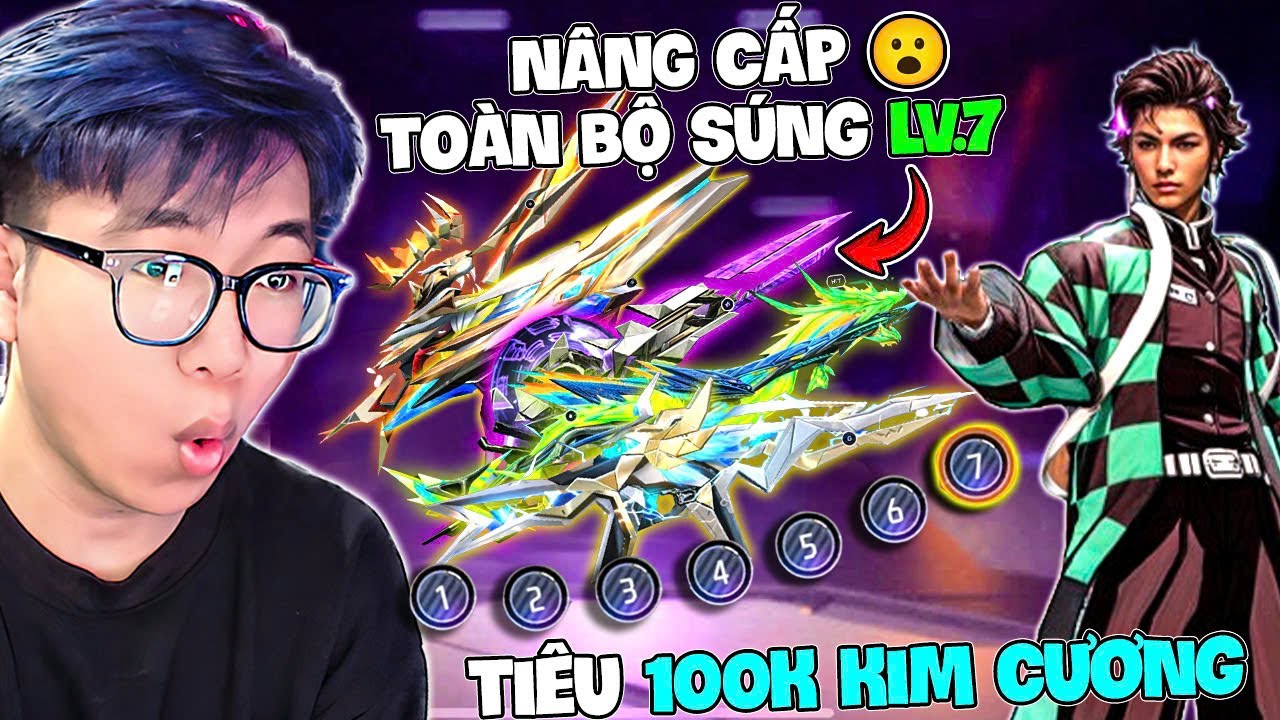 BI HUỲNH CHƠI LỚN NẠP 100K KC SỞ HỮU TOÀN BỘ VŨ KHÍ LV 7 PAY TO WIN CỰC MẠNH