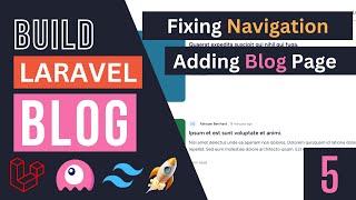 Blog Page Stub | Build Blog with Laravel, Livewire & Filament #5