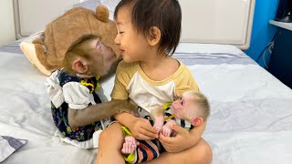 Diem has special affection for Monkey Kaka and Monkey Mit