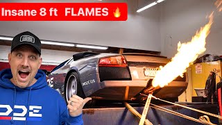 MY LAMBORGHINI MURCIELAGO JUST GOT THE GINTANI F1 EXHAUST FLAME TUNE🔥