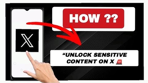How to Change Your Twitter (X) Settings to View Sensitive Content (NEW UPDATE)