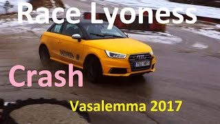 Race Lyoness Vasalemma Rahvasprint II, crash