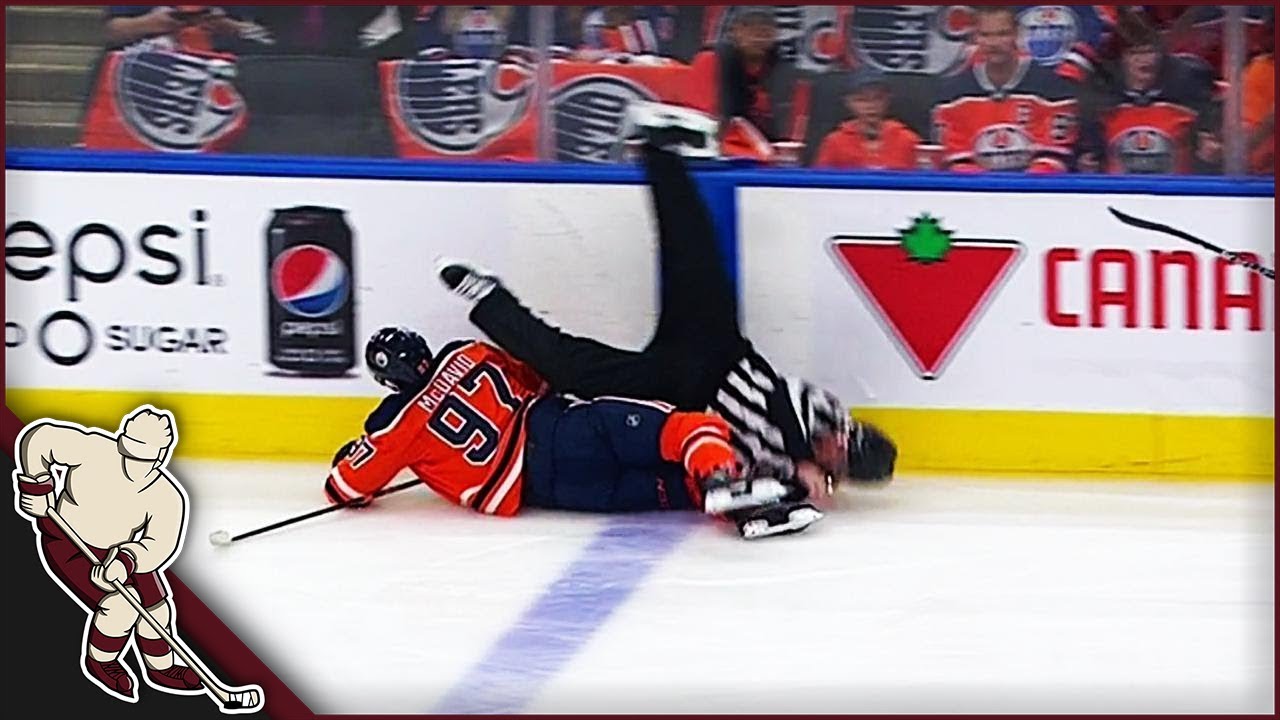 nhl hit on ref