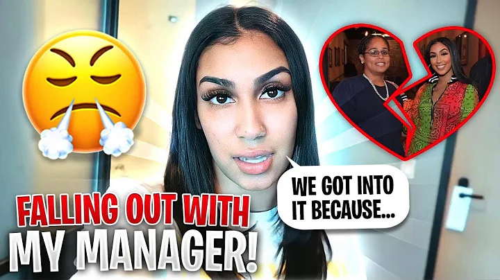 I fell out with my manager Lee..