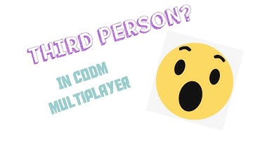 INSANE THIRD PERSON GLITCH IN CODM MULTIPLAYER