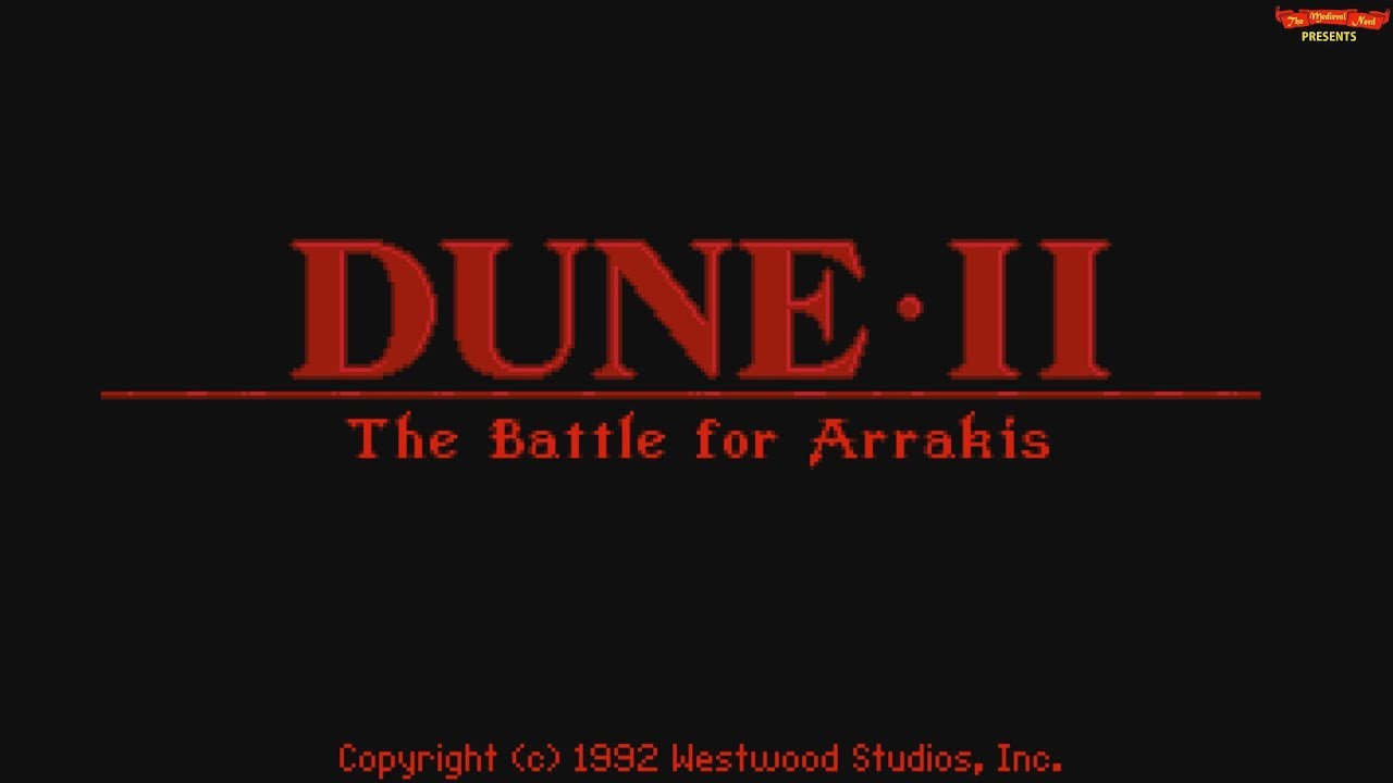 Dune II (1992) - DOS Gameplay Video (PC MS-DOS)