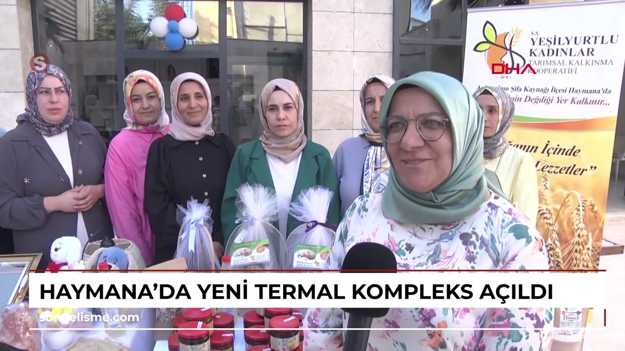 Haymana'da yeni termal kompleks açıldı