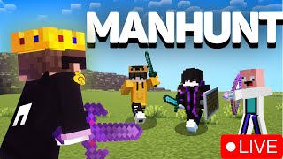 1 V ∞ Minecraft Manhunt Live Part 2 🗿