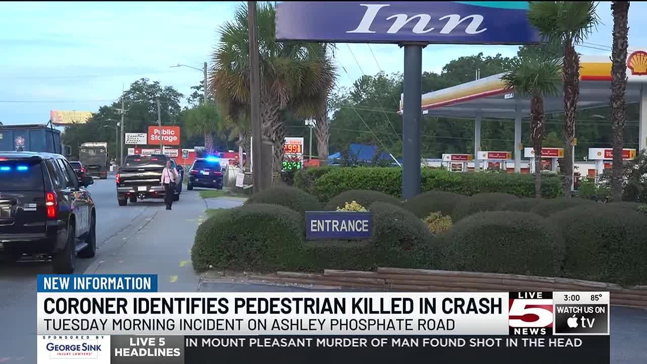 VIDEO: Charleston County coroner identifies pedestrian killed in auto ...