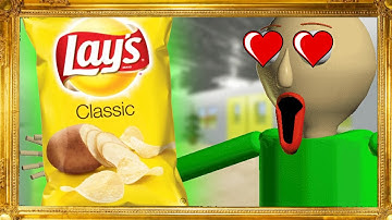 💘BALDI LOVES 💖CHIPS!!!!❤ :000 V1.4.3 MOD/THE DARK BALDI 12-2022