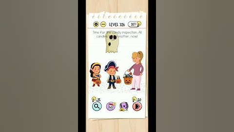 Level 326 Time for candy 🍭🍬 inspection. All candies to the mother.Now! #braintest  #candy