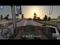 Bus Simulator Ultimate | sunset🌇✨🛣️ | Mobile Gameplay | zuuks