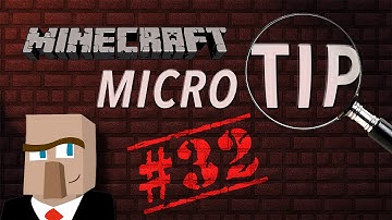 Minecraft Micro Tip #32 - Fireproofing Your Wood