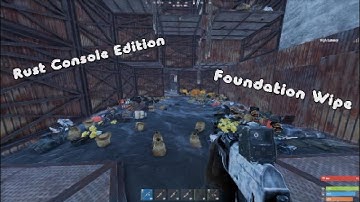 Rust Console Edition | They tried to OFFLINE so we FOUNDATION WIPED THEM