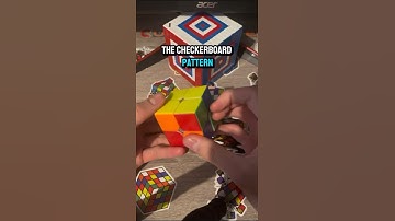 Checkerboard pattern on 2x2 #cubing #viral #shorts #rubikscube