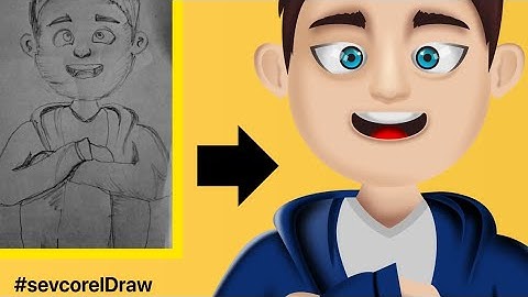 How to make 3D character using coreldraw for beginners