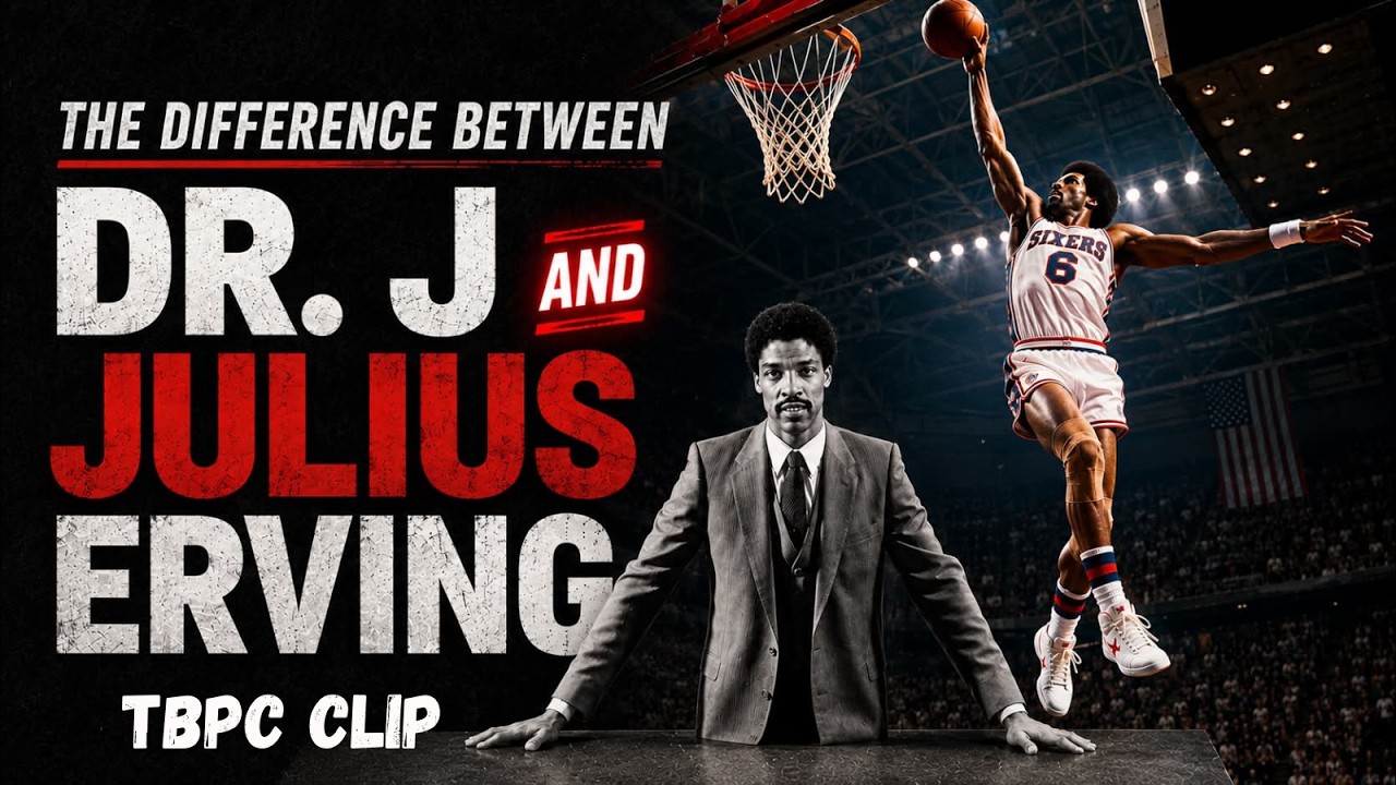 The Difference Between Dr. J & Julius Erving 🏀Luke Epplin author of Moses and the Doctor