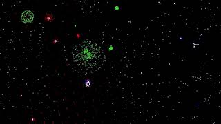 Inspired by Brainxyz "Create Artificial Life with few Rules" with explanation