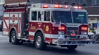 Fire Trucks Responding Compilation #7