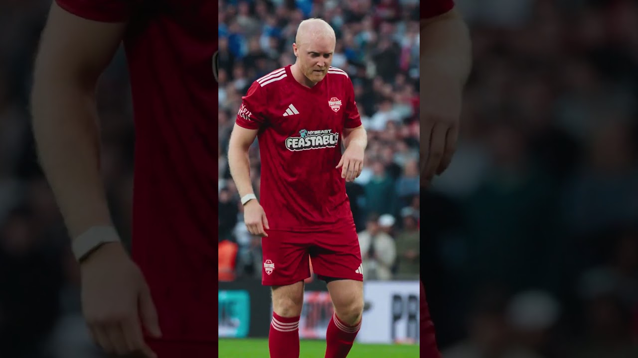Best YouTube Footballer Of All Time 🐐 #theobaker #sidemen #sidemencharitymatch