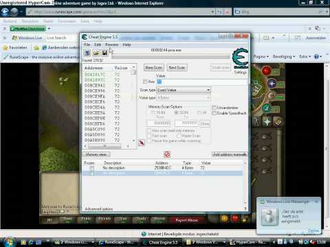 runescape money hack with cheat engine 5.5