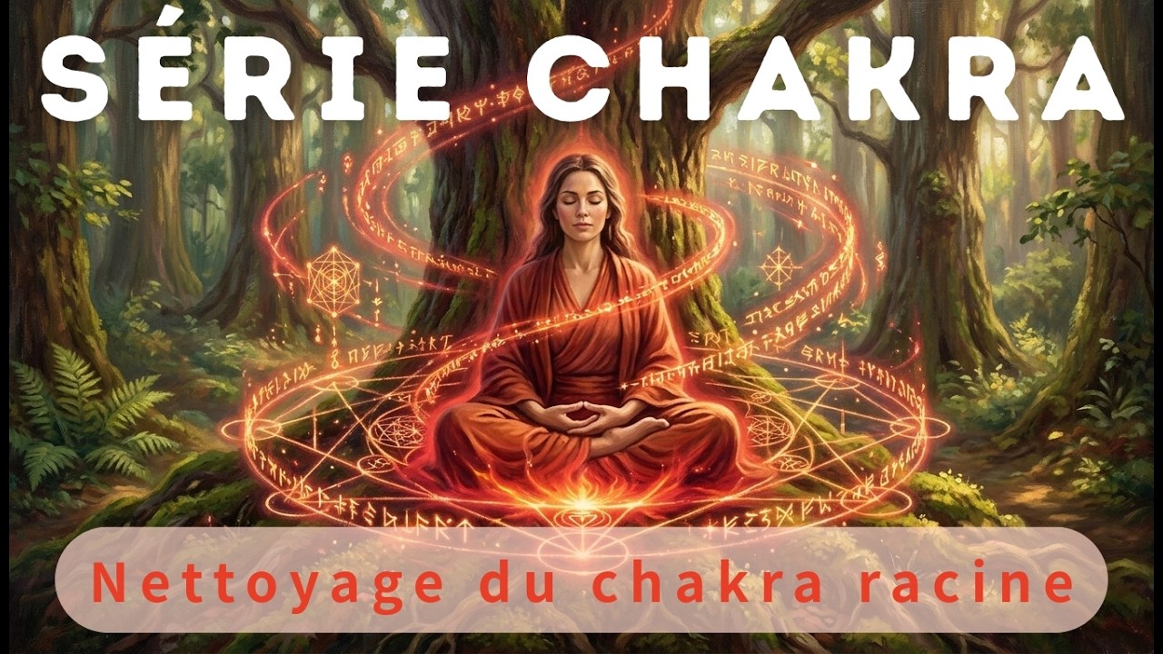 Nettoyage du chakra racine l Langage de lumière I Activation de l'ADN I Code de lumière