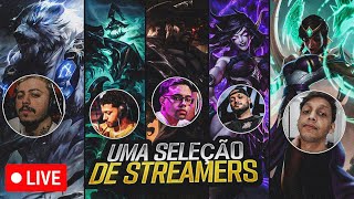 TREINO DA SELEÇÃO DE STREAMERS AO VIVO!!