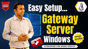 How to Setup a Gateway Server on Windows Server 🔥🔥🔥