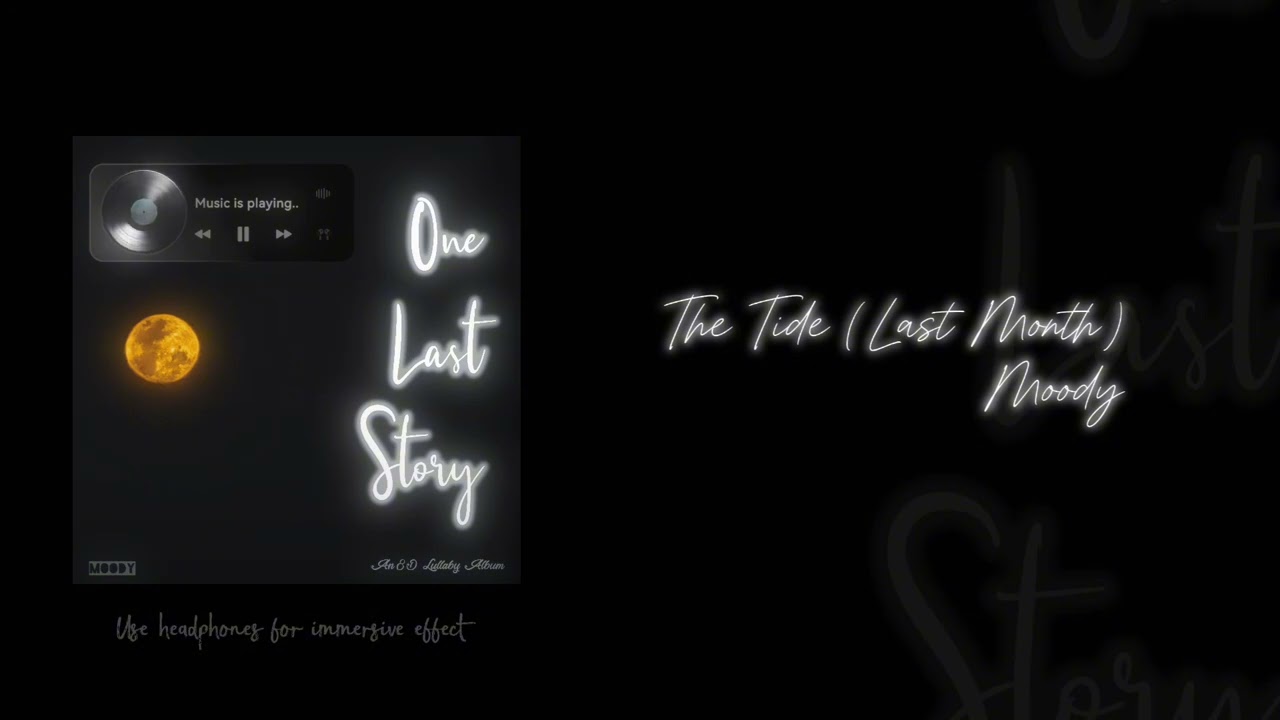 The Tide (Last Month) – Moody | 8D Calming Song