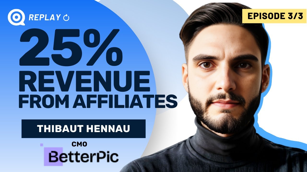 How BetterPic Generated 25% of Their Revenue With Affiliate Marketing (Episode 3/3)