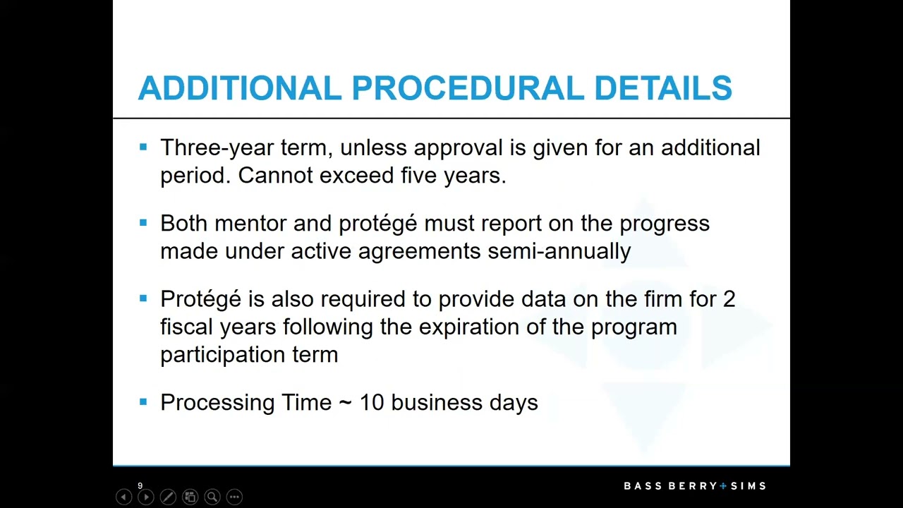 SBA & DOD All Small Mentor Protégé Programs