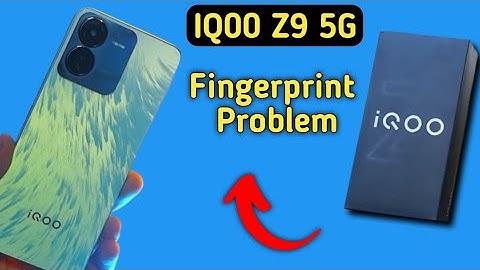 fingerprint sensor not working IQOO Z9, how to fix fingerprint problem in IQOO Z9