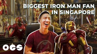 This Man Has A Room Full of Iron Man Figures