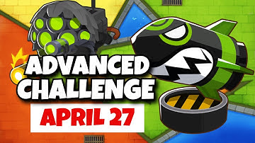 BTD6 Advanced Challenge | 3 Towers vs 1 MOAB | April 27, 2023