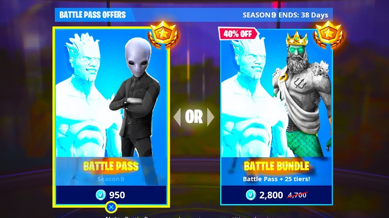 Fortnite Season 9 Battle Pass Leaked Season 9 Battle Pass Bundle Fortnite Season 9 Youtube