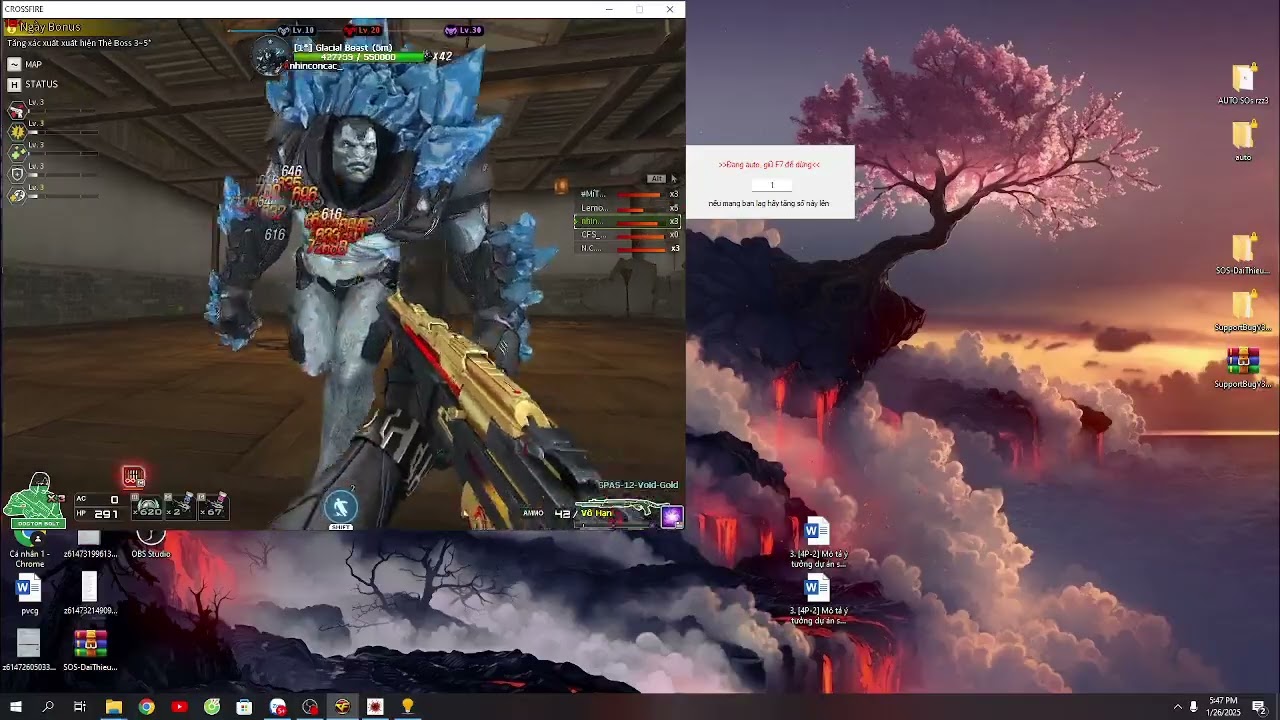 tool bug minisupport ( bug hoàn trả thẻ không bị mất bos đột kích )