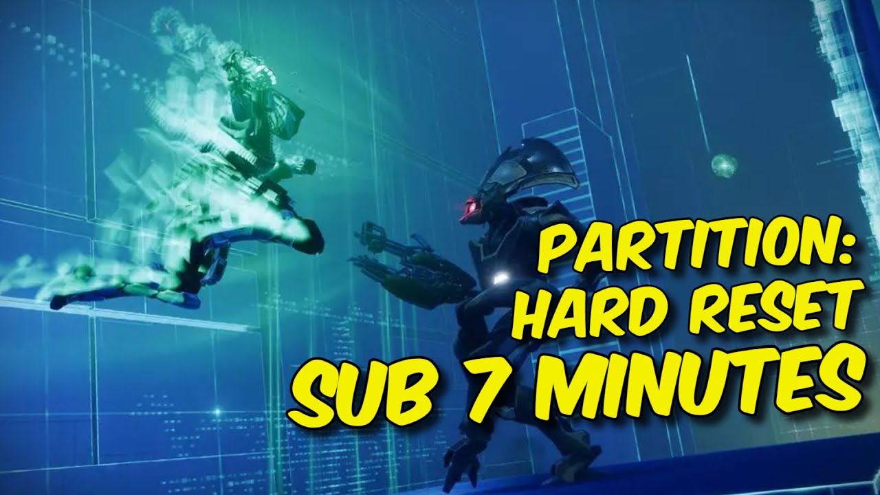 Complete a Partition within 7 minutes (Triumph: Overclocked)