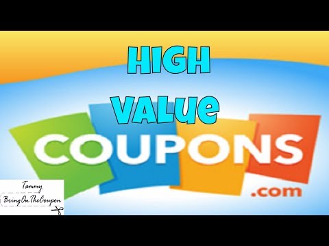 Coupons to Print New and High Value 10/8/17